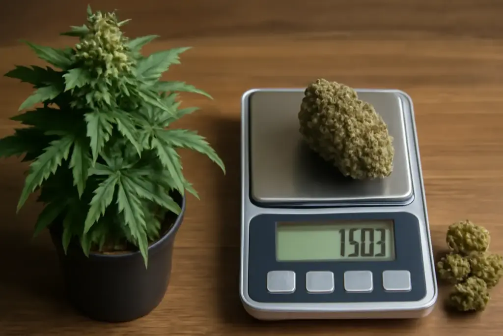 Quanti grammi si ottengono da una pianta di cannabis light? La resa reale che sorprende