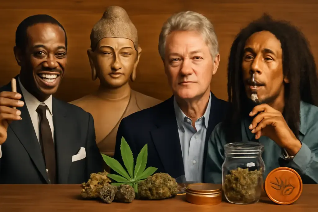 I principali personaggi che hanno cambiato la percezione della cannabis: curiosità poco note