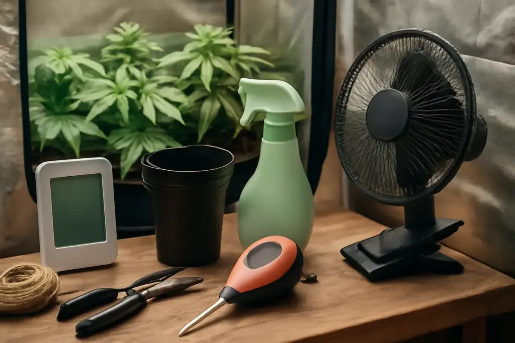 Gli accessori indispensabili per grower alle prime armi: cosa non deve mancare nella tua serra domestica