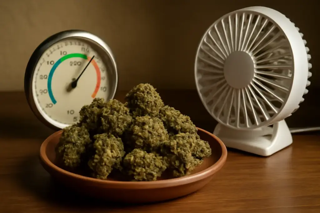 In che modo umidità e ventilazione influiscono sulla qualità dei fiori di cannabis light? Prevenzione essenziale