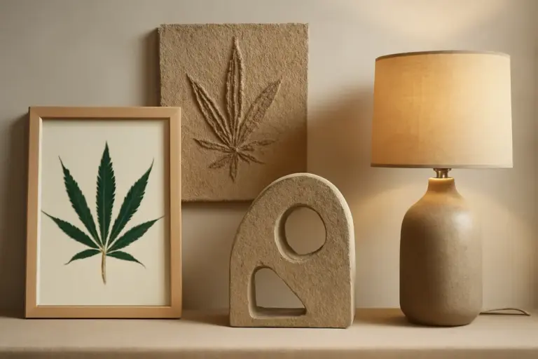 Canapa tra arte e design: creazioni innovative che cambiano la percezione della pianta