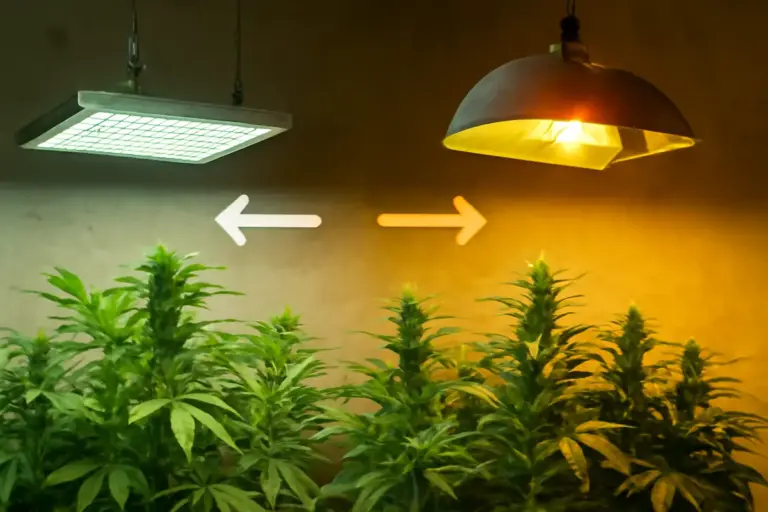 Lampade LED vs. HPS per cannabis: quale scegliere in base alle tue esigenze di coltivazione?