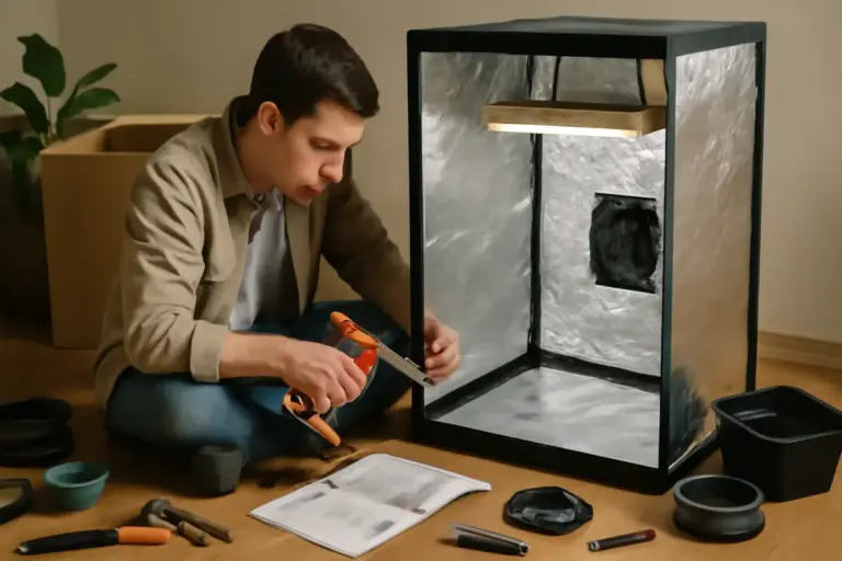 Come costruire una grow box fai da te: guida passo dopo passo per coltivatori principianti