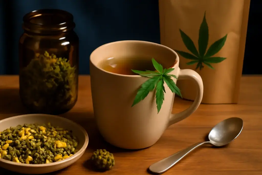 Come scegliere una tisana a base di cannabis per il relax serale: ingredienti chiave da cercare