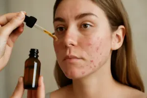 Olio di CBD sul viso: effetti reali su acne e rossori spiegati dagli esperti