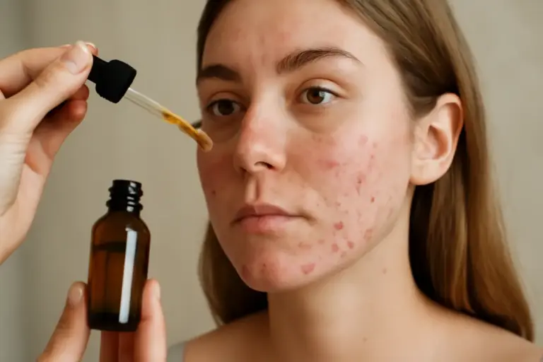 Olio di CBD sul viso: effetti reali su acne e rossori spiegati dagli esperti
