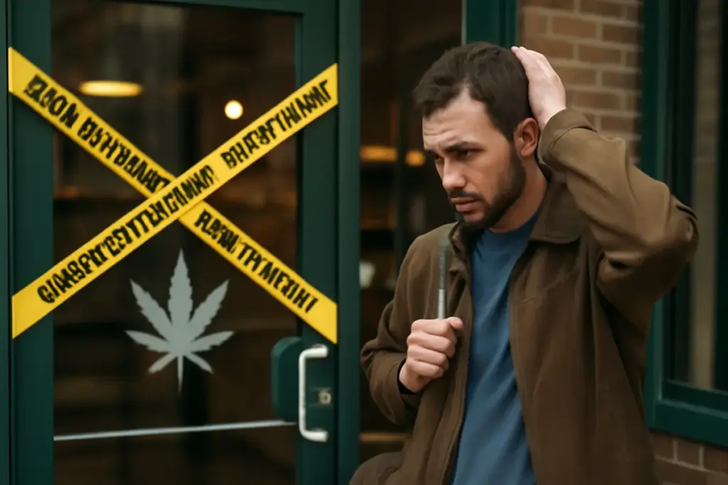 Cosa succede ai clienti se un negozio di cannabis viene sequestrato? Procedure e diritti poco noti